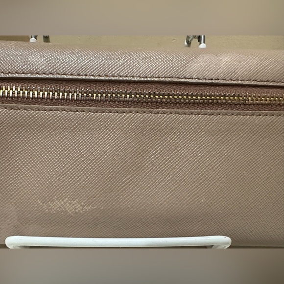 PRADA Tricolor Saffiano Double Snap Wallet - Picture 4 of 16